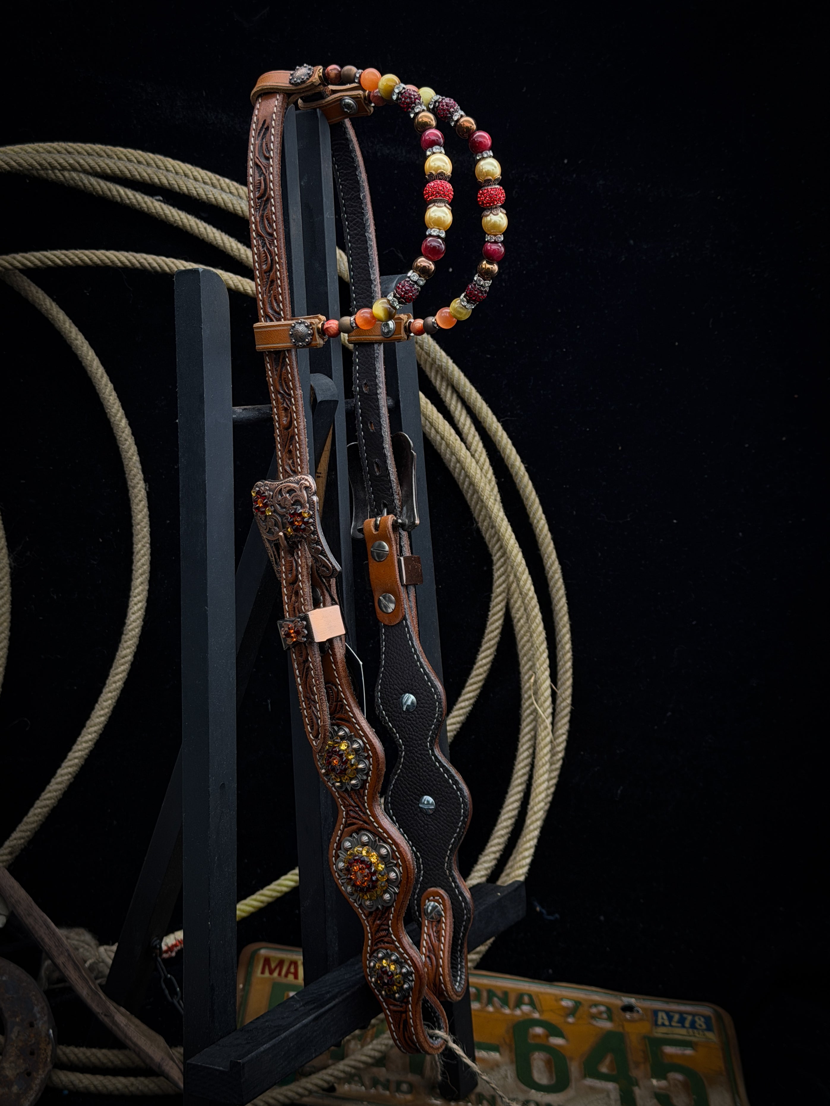 Premium | Westernheadstal | Sunset Ember