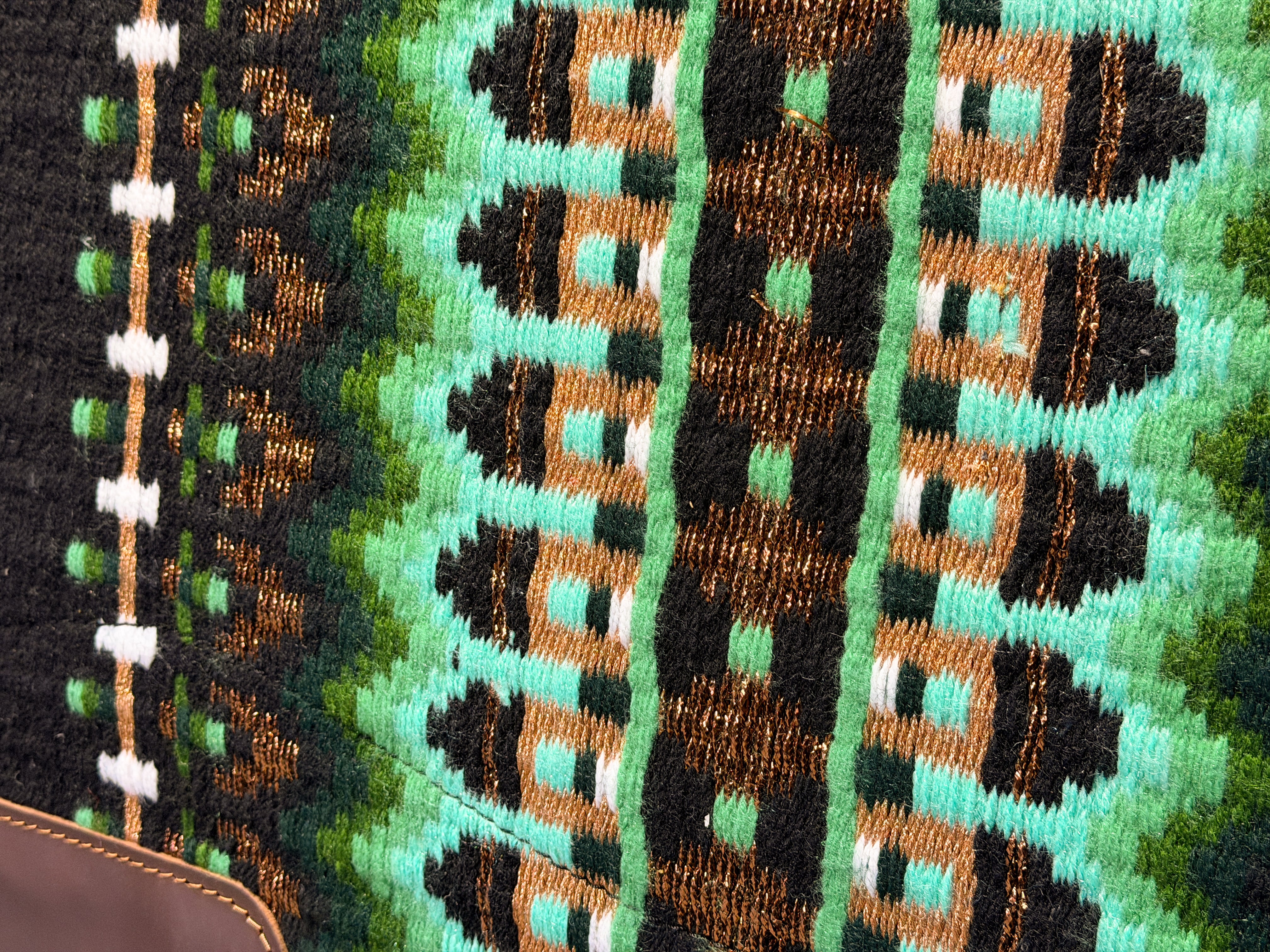 2in1 Show | contoured western pad | Dusty Flamingo