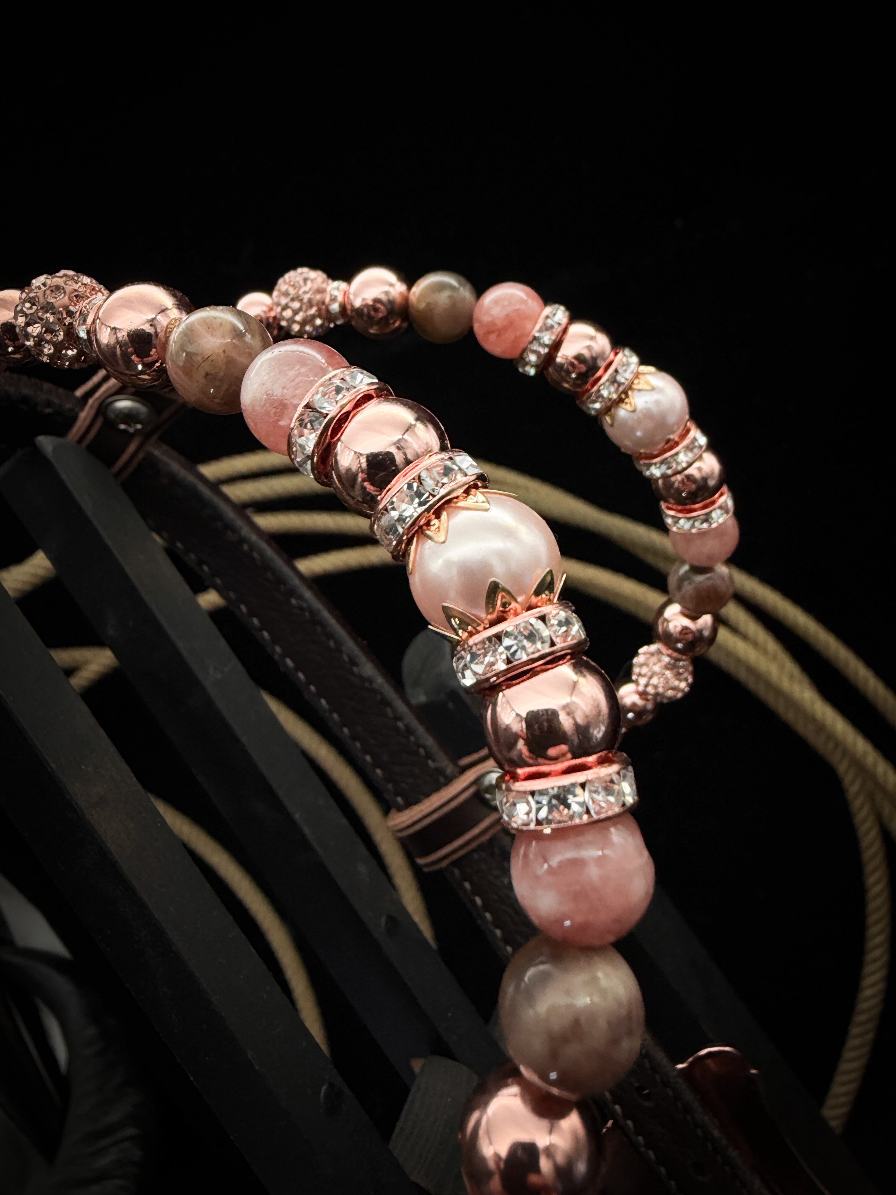 Premium | Western headstall | Antique Chestnut | Sunset Ember