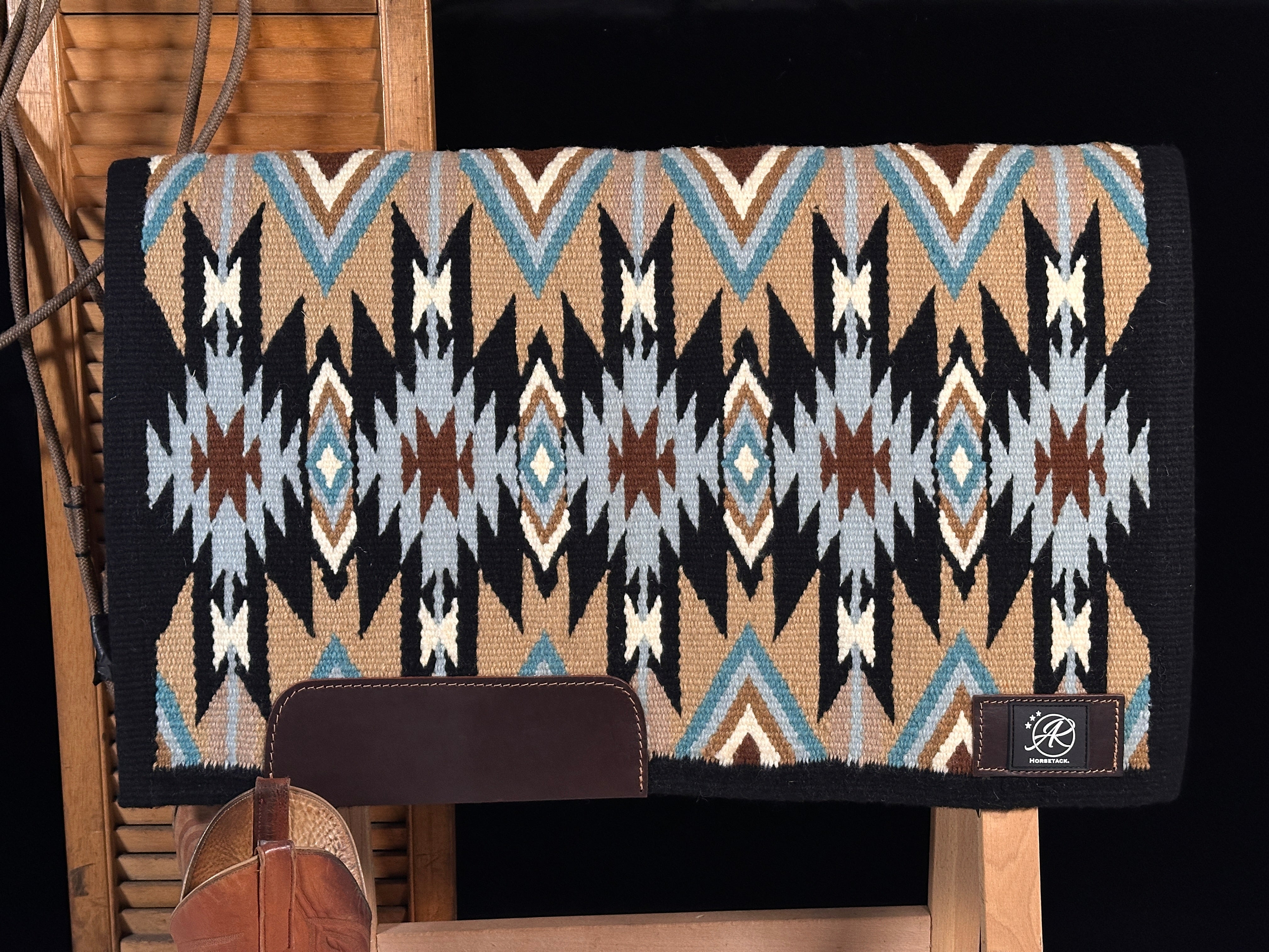 Ranchdecke | Pastellblau | Western