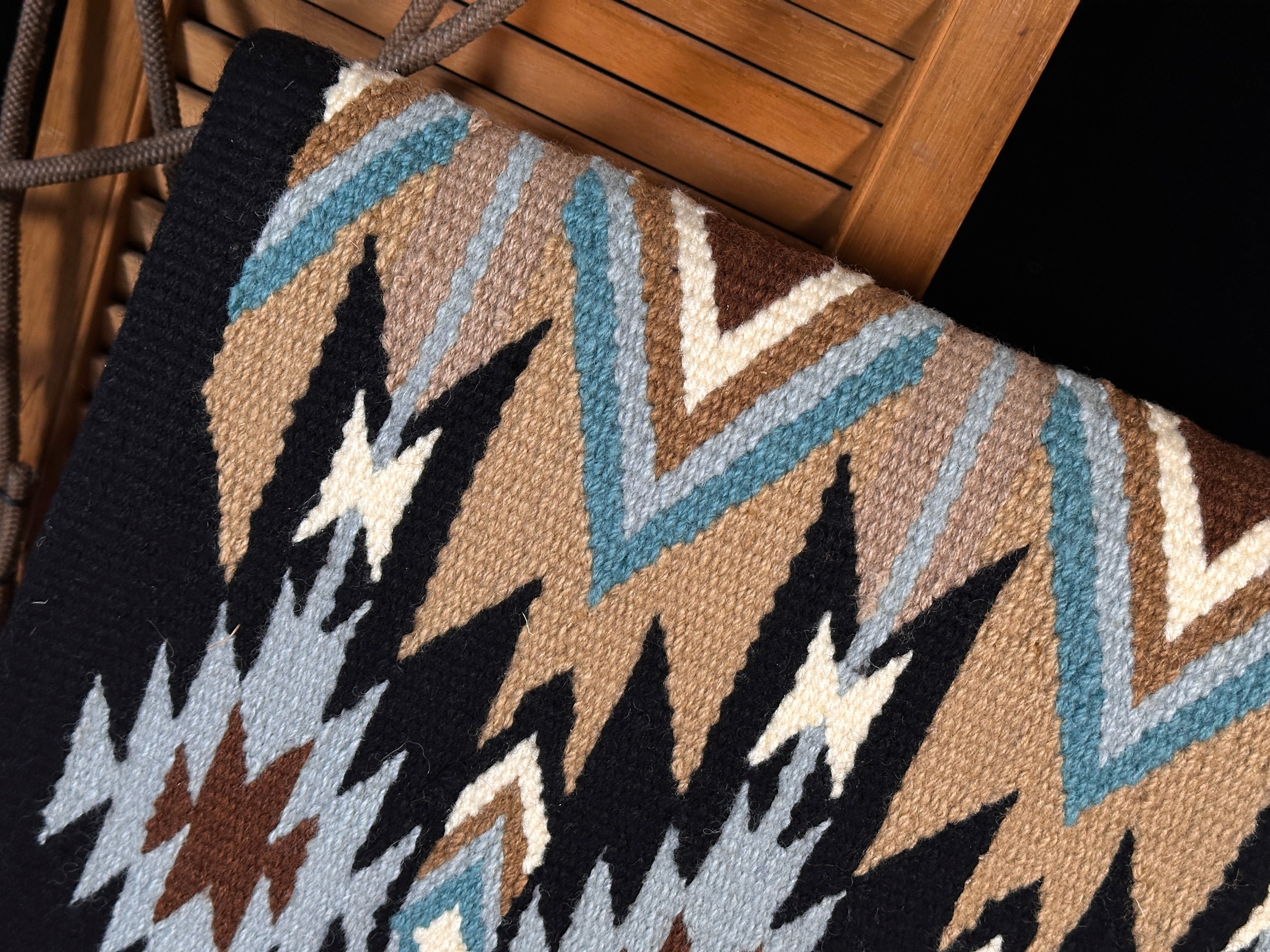 Ranchdecke | Pastellblau | Western