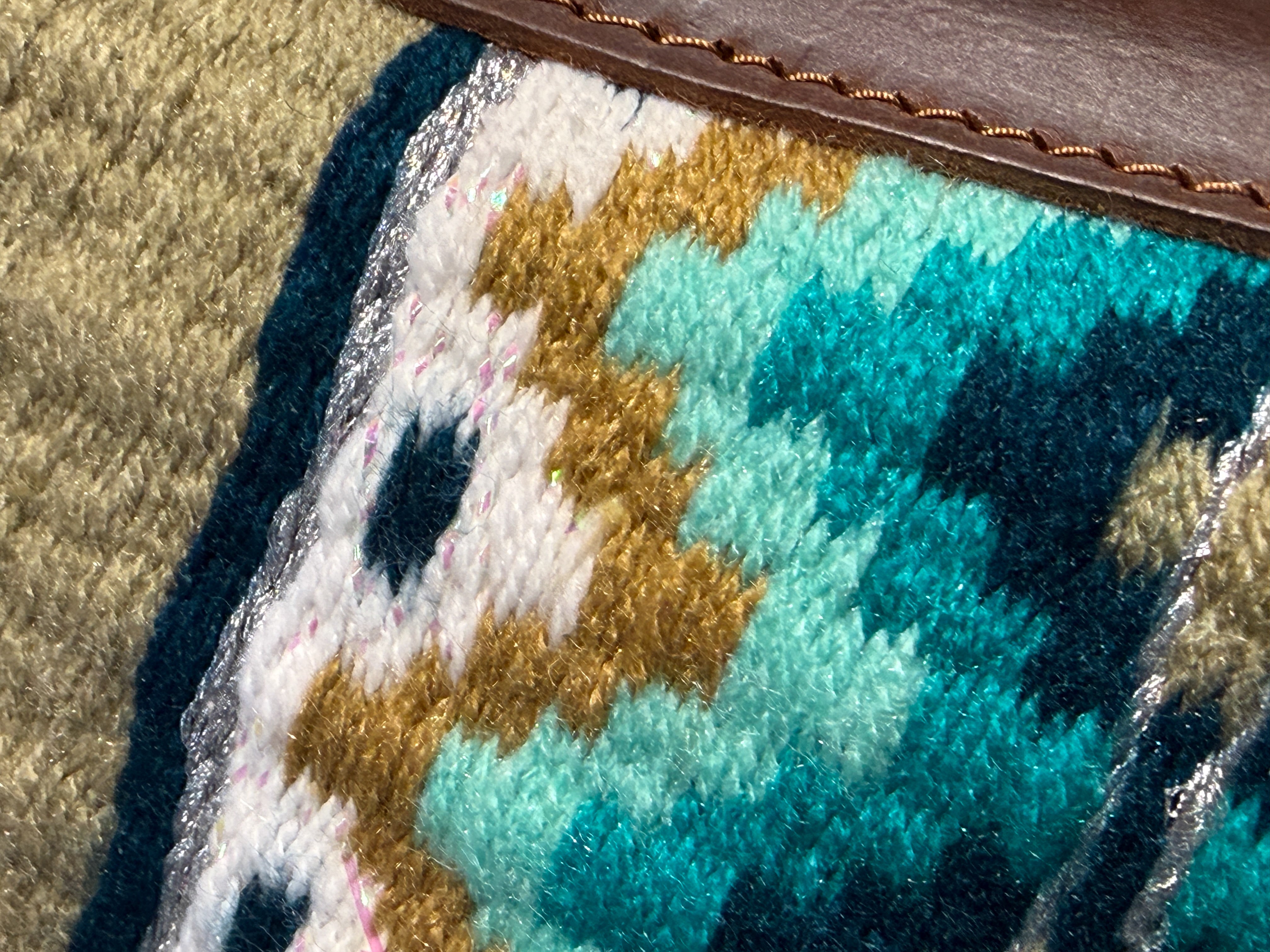 2in1 Show | contoured western pad | Desert Oasis