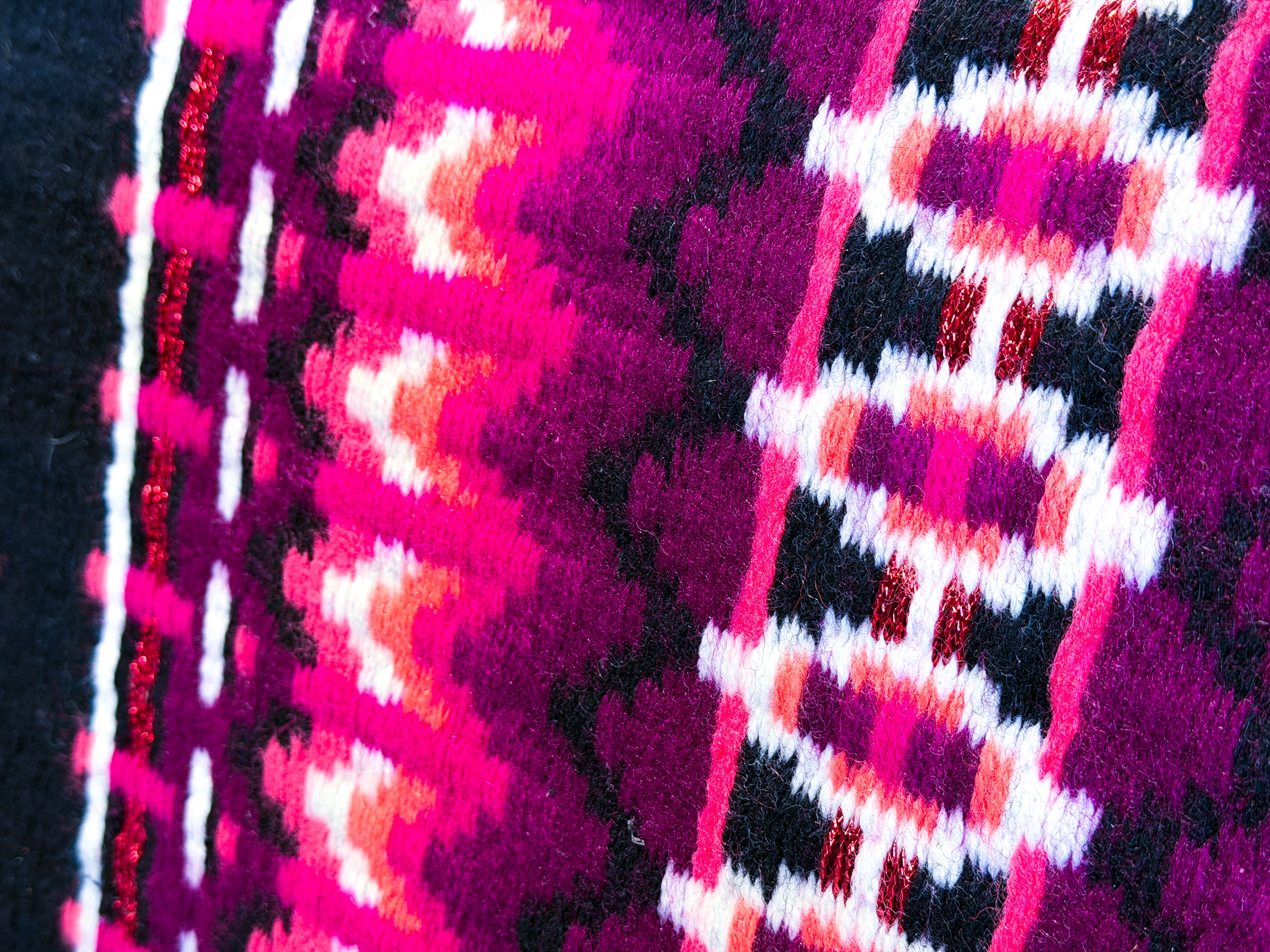 2in1 Show | contoured western pad | Plum Rush