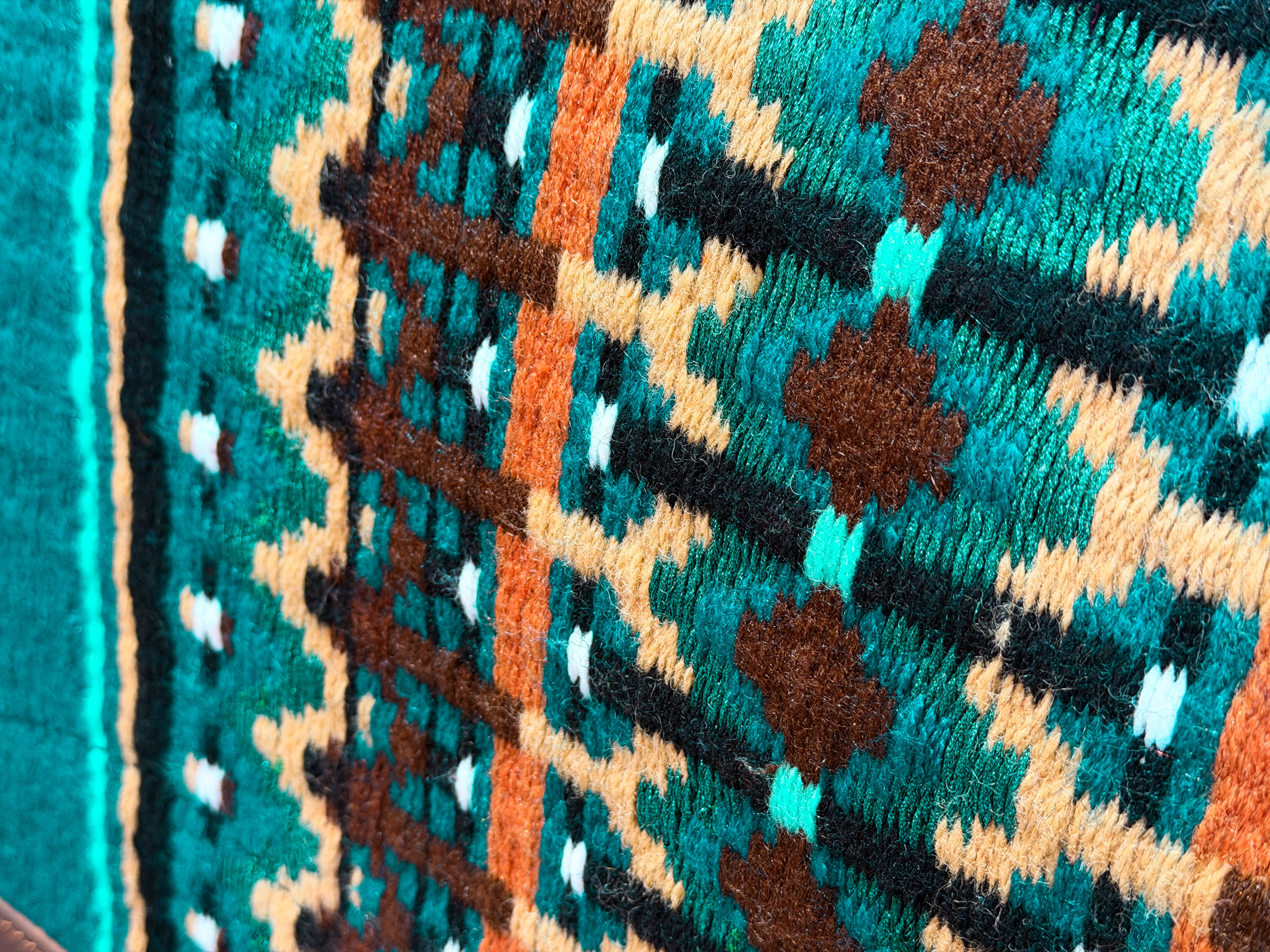 2in1 Show | contoured western pad | Teal Wrangler
