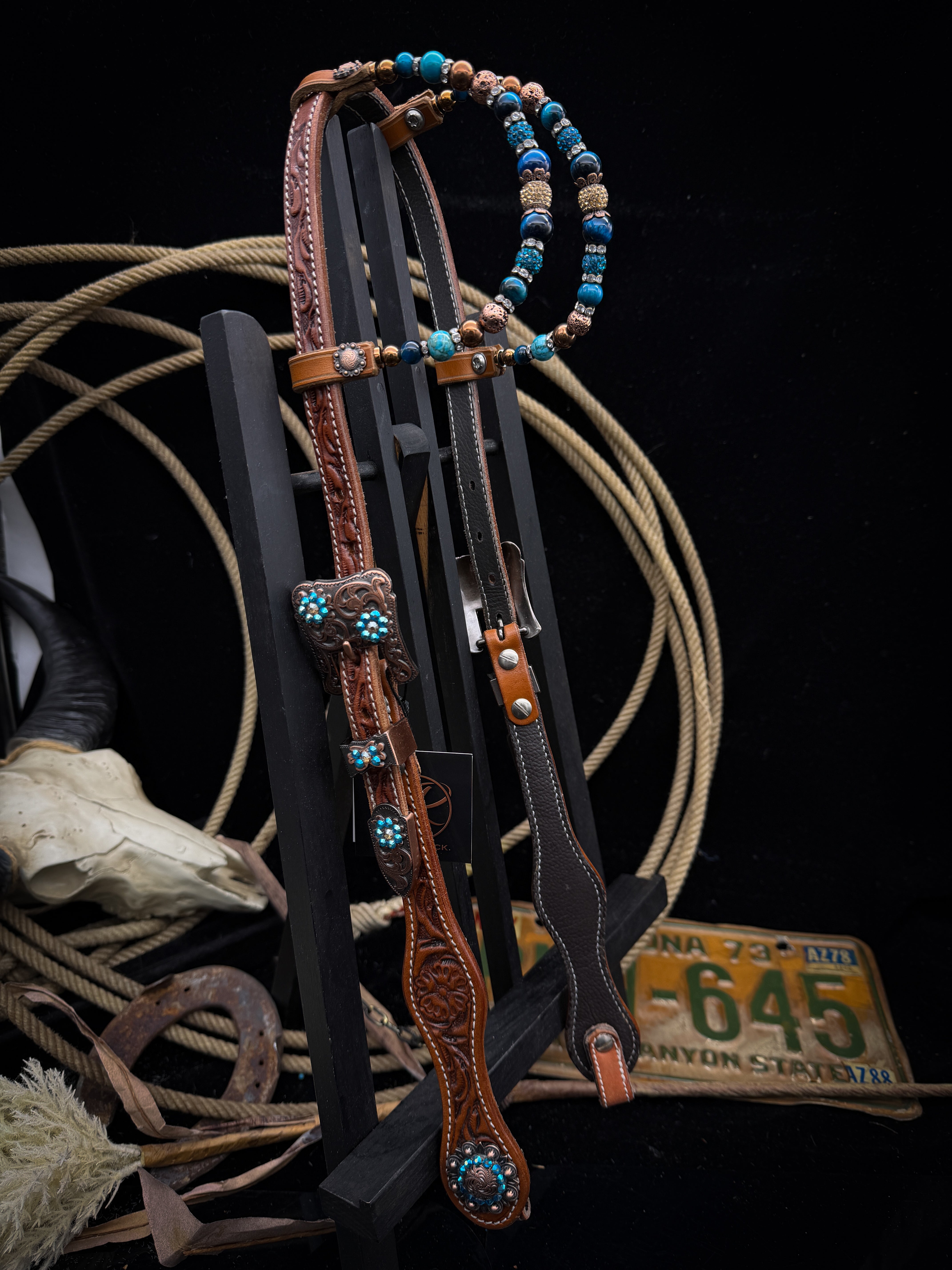 Premium | Copper Canyon | Antique Chestnut Western Kopfstück
