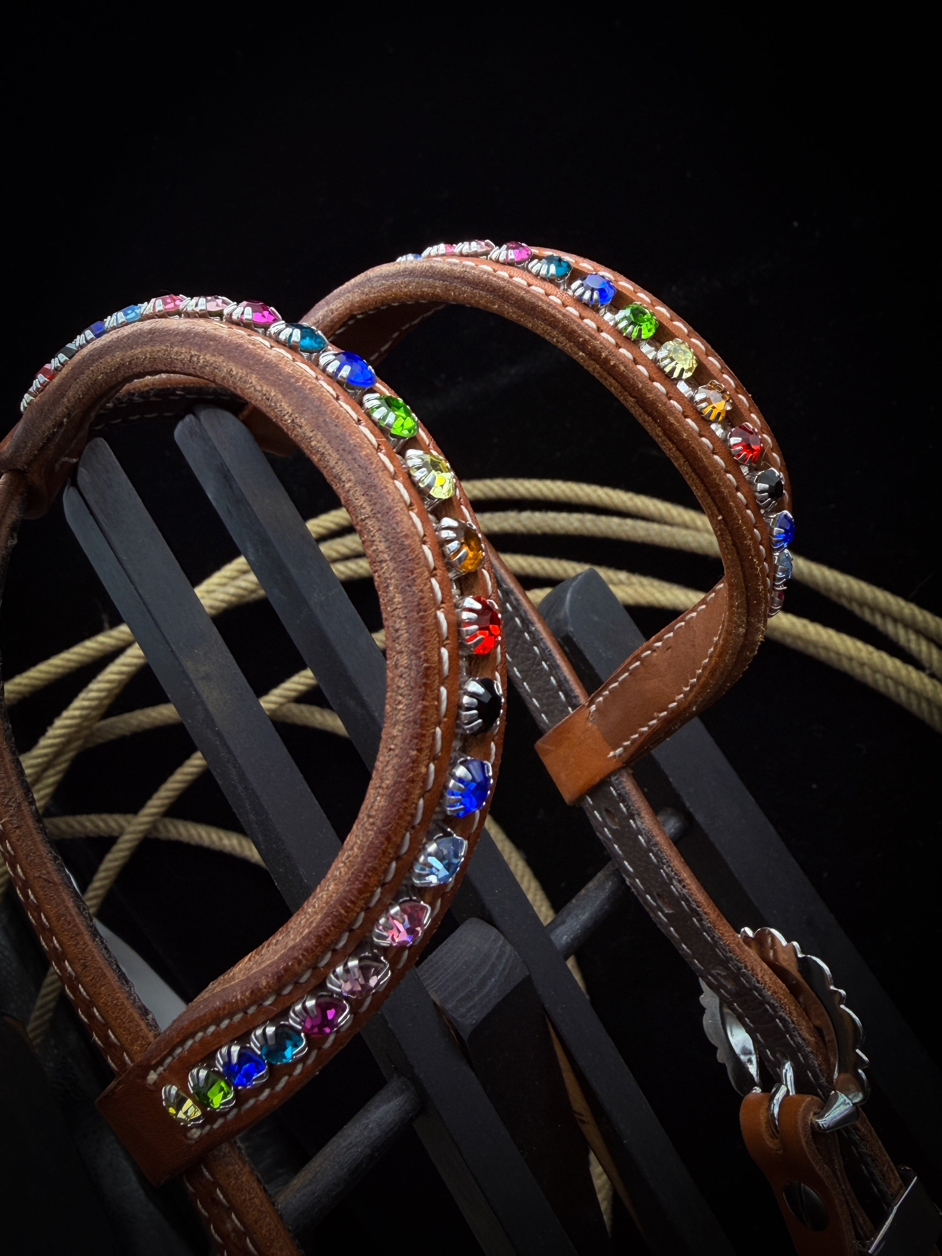 Premium | Rainbow Rider | Chestnut Western Kopfstück