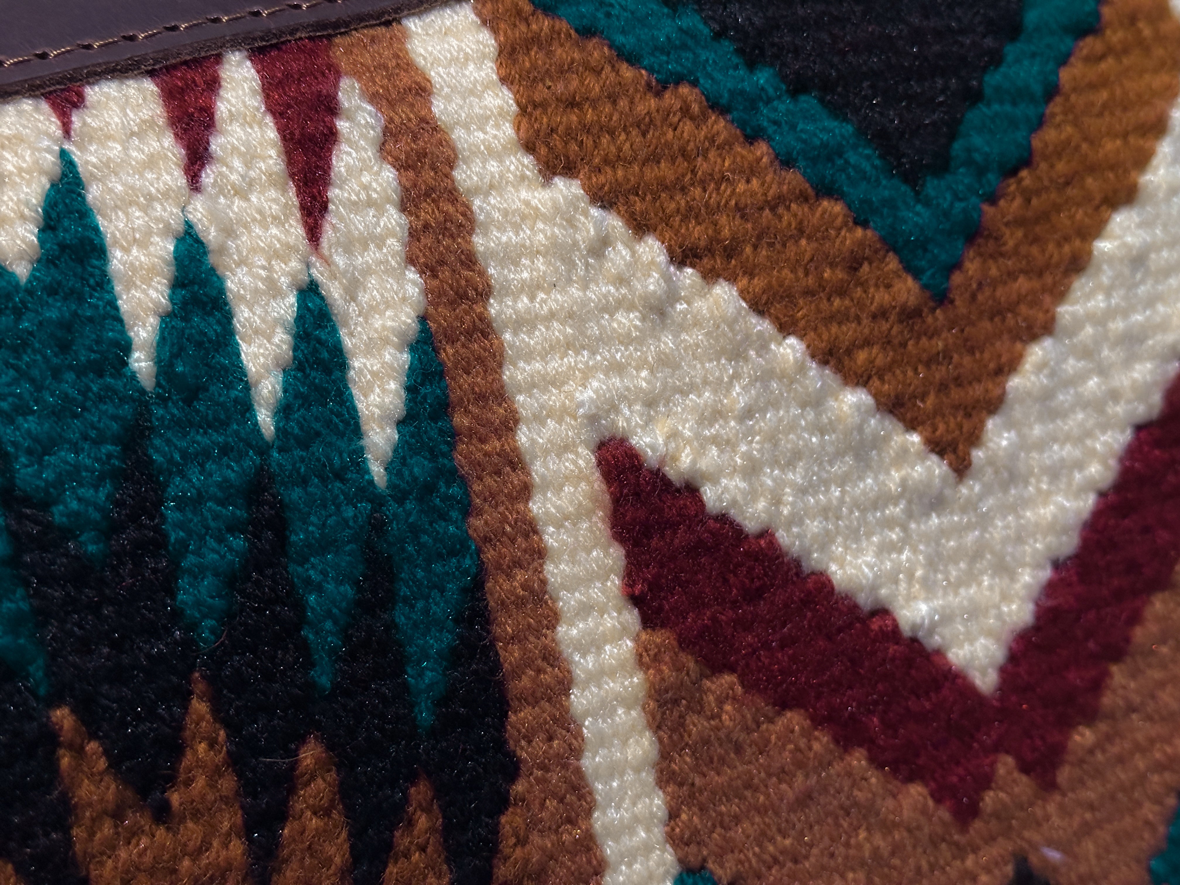 2in1 Show pad | Western Ranch | Petrol beige