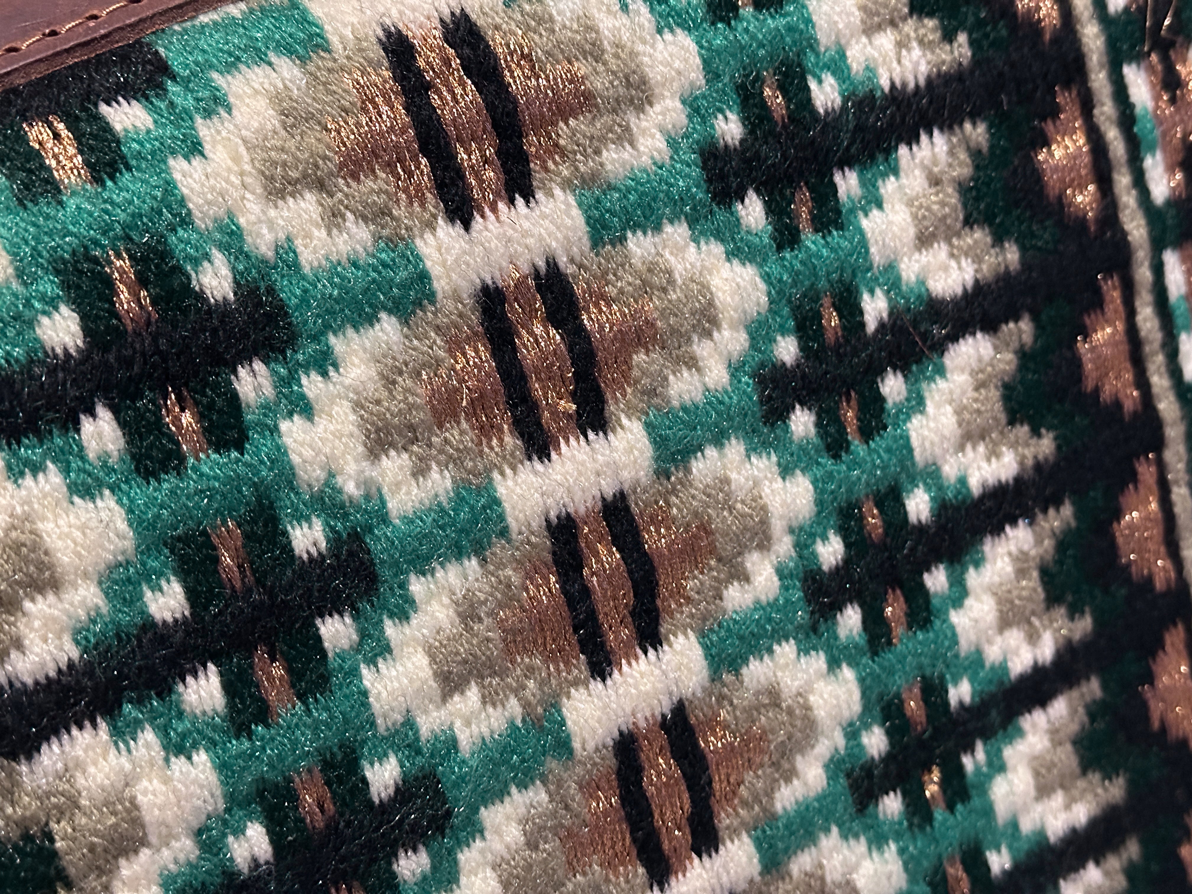 2in1 Show pad | Show Western | Classy Emerald Green