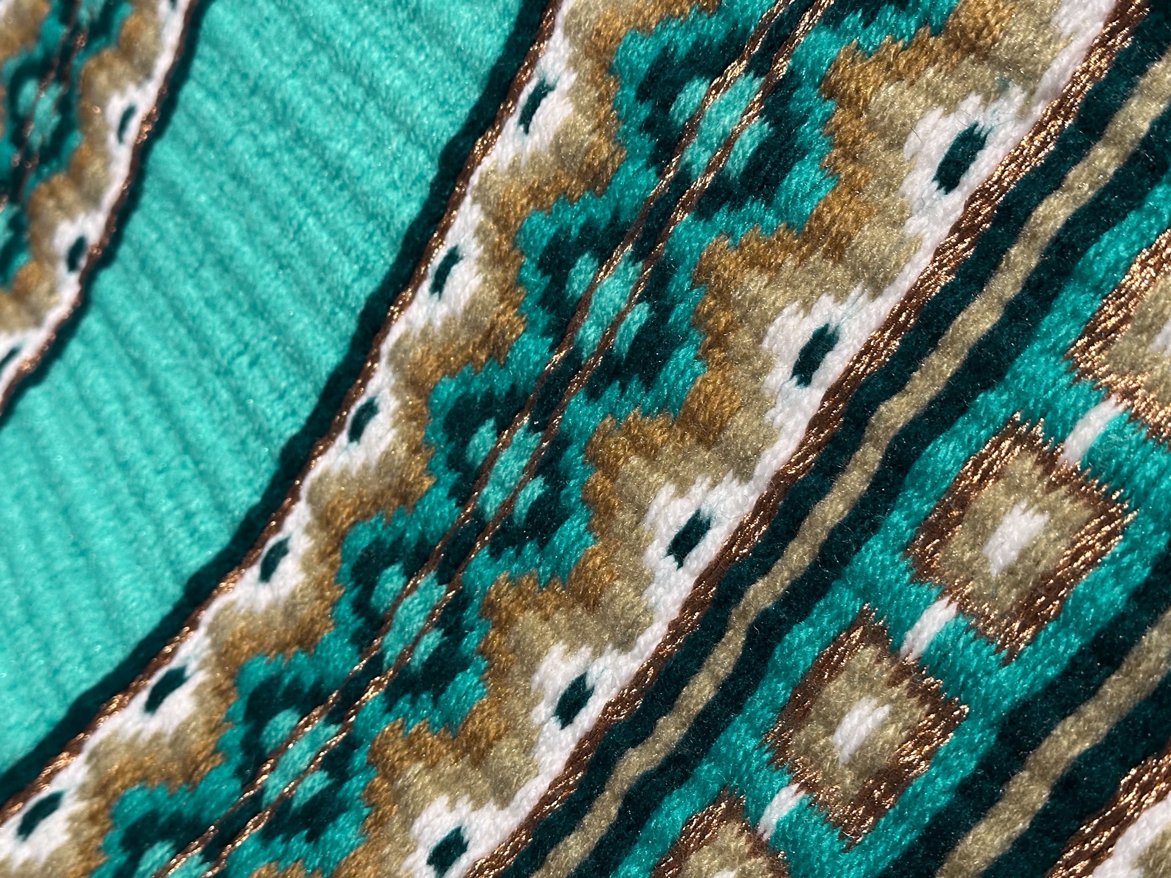 Show Blanket | Teal Balance | Western