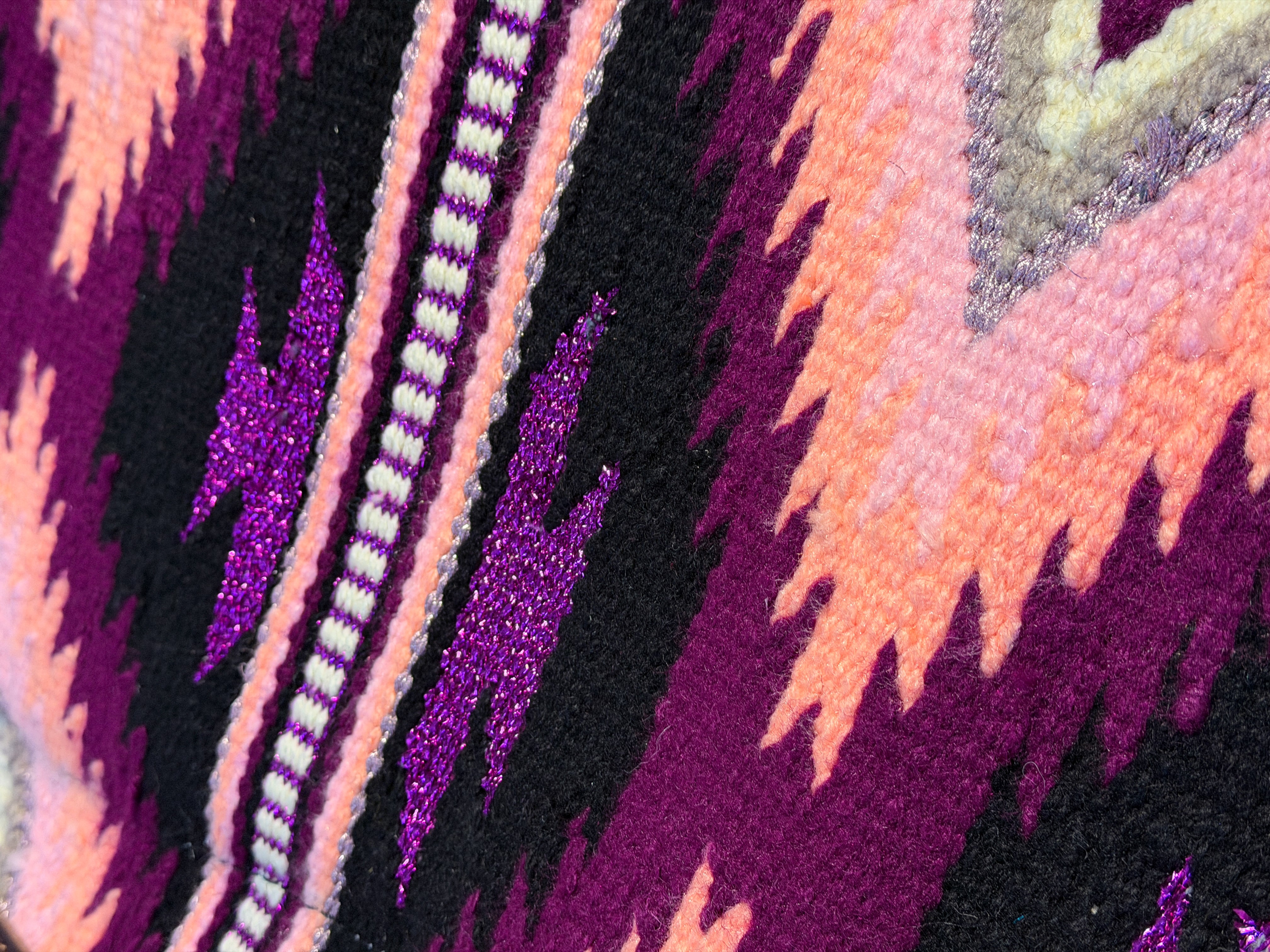 2in1 Show pad | Ranch Western | Plum Outlaw