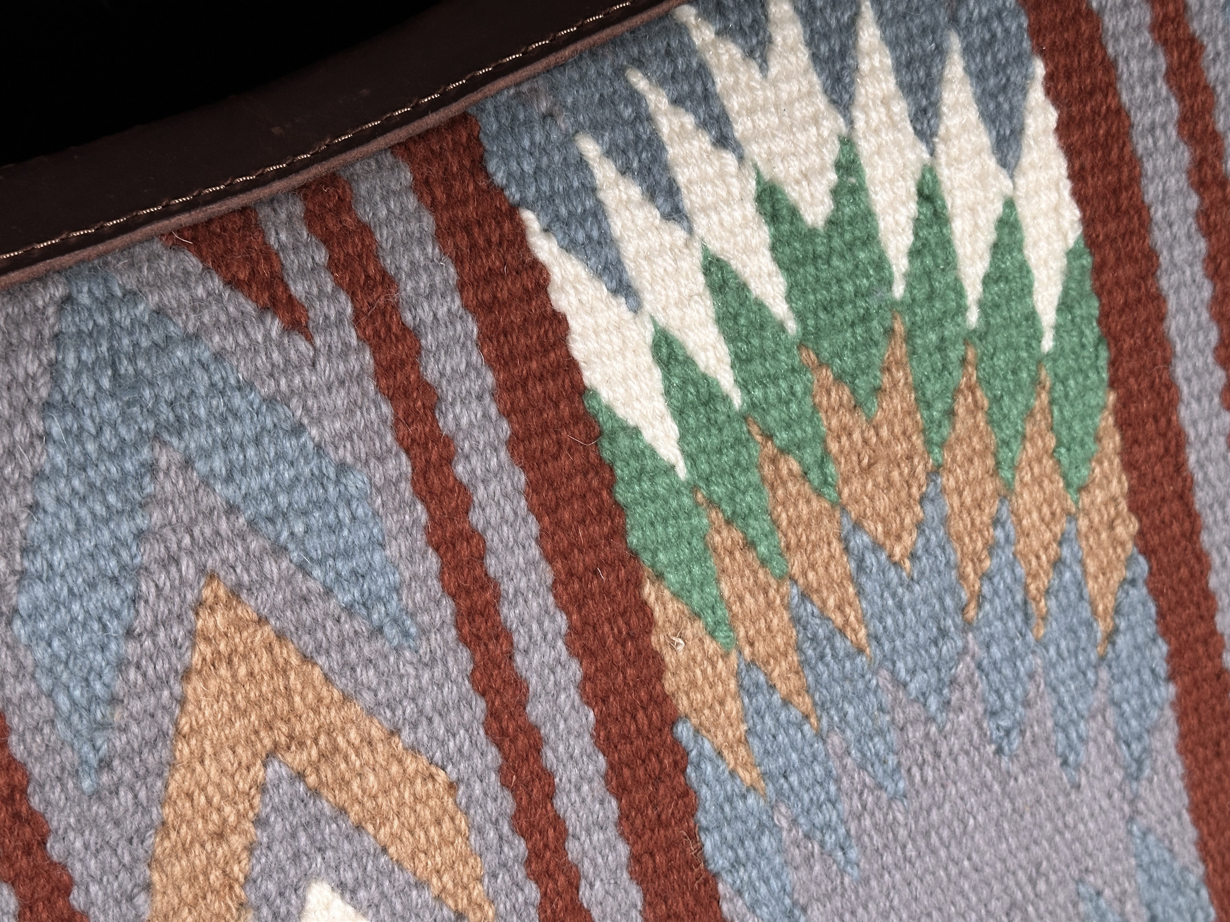 2in1 Show Pad | Blue &amp; Gray | Western