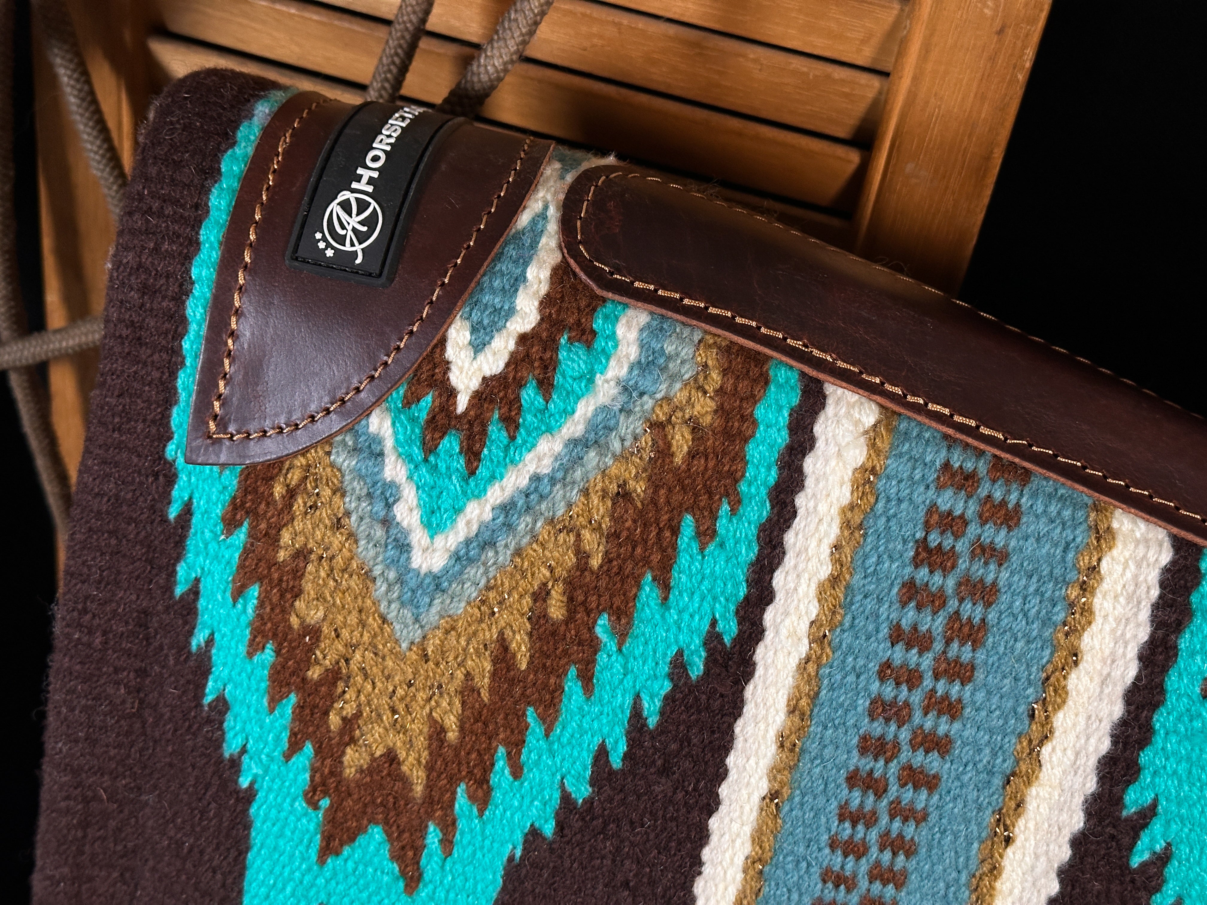 2in1 Show Pad | Blau &amp; Grau | Western