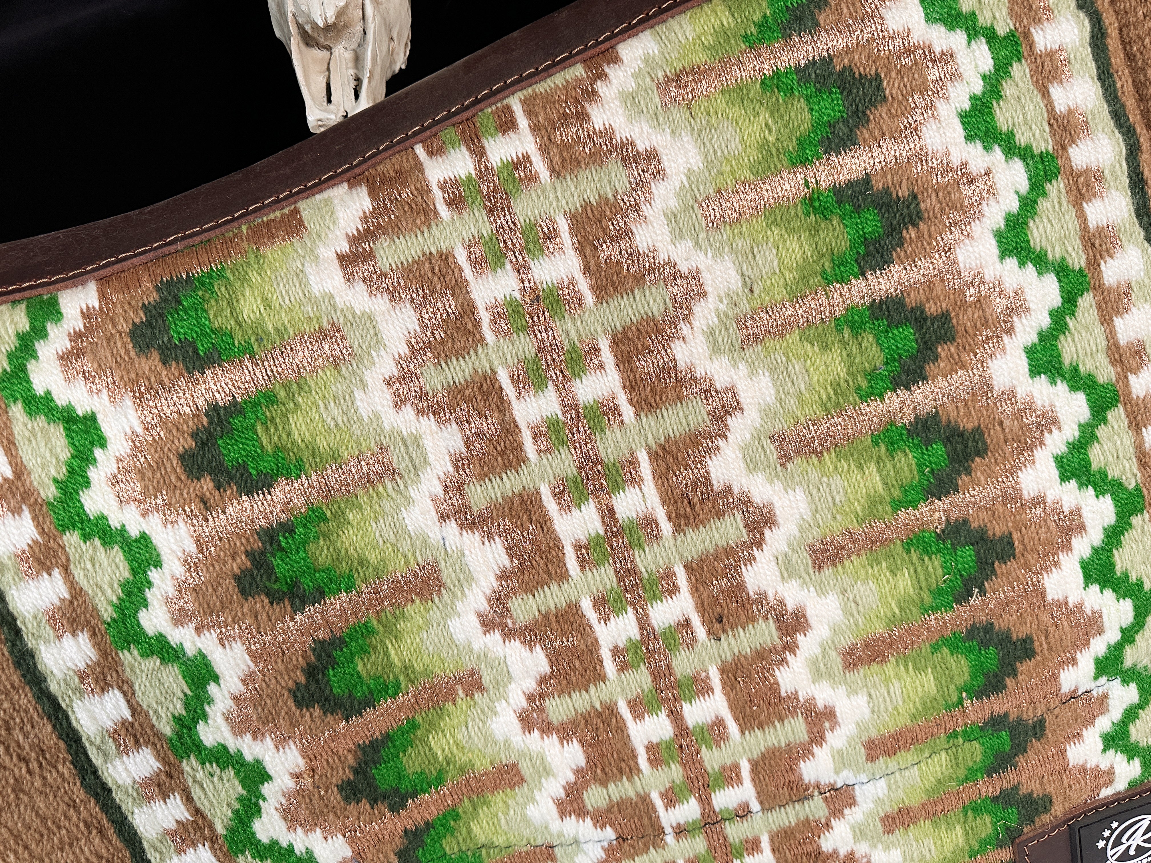 2in1 Show Pad | Blau &amp; Grau | Western