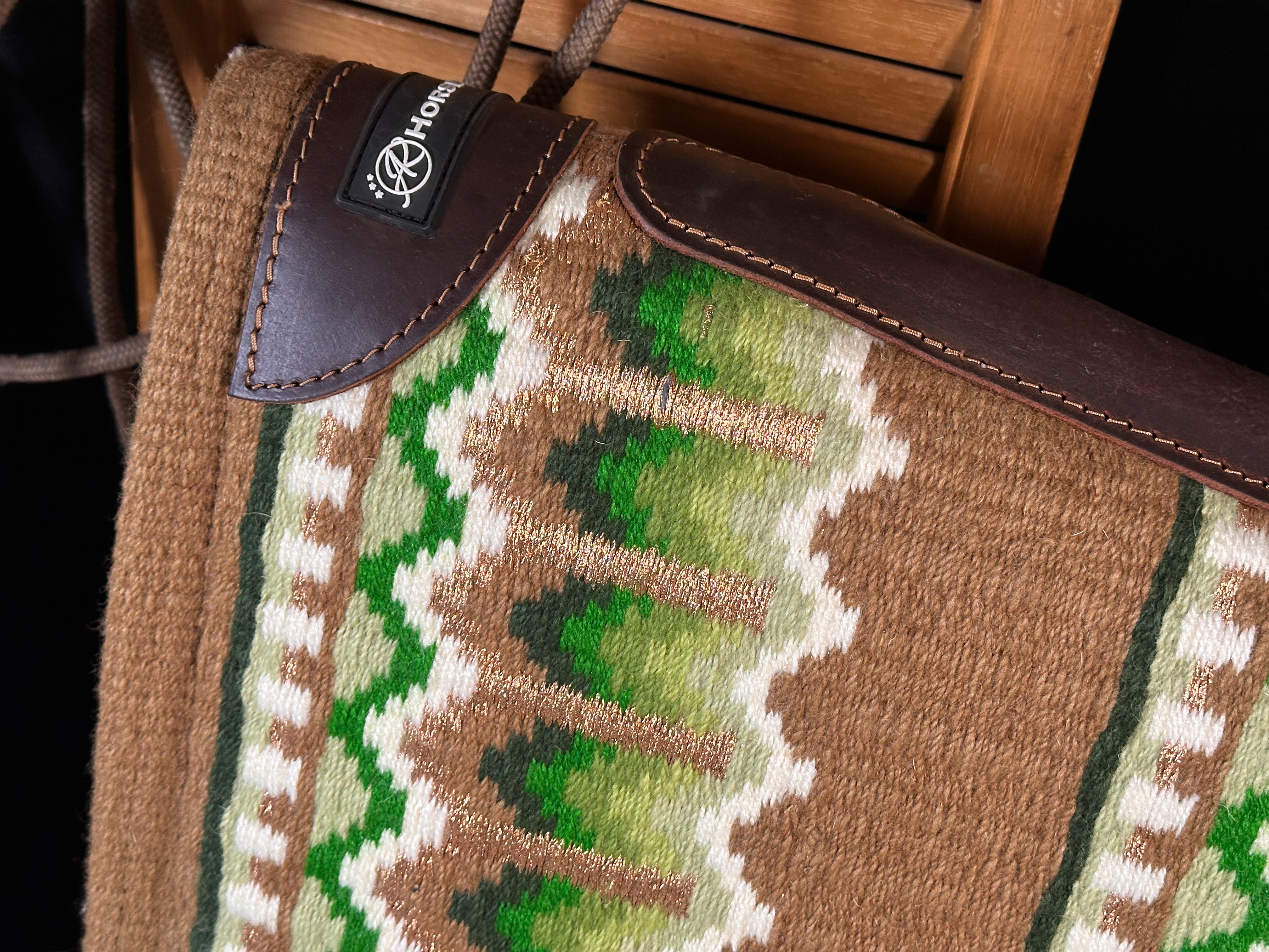 2in1 Show Pad | Blau &amp; Grau | Western