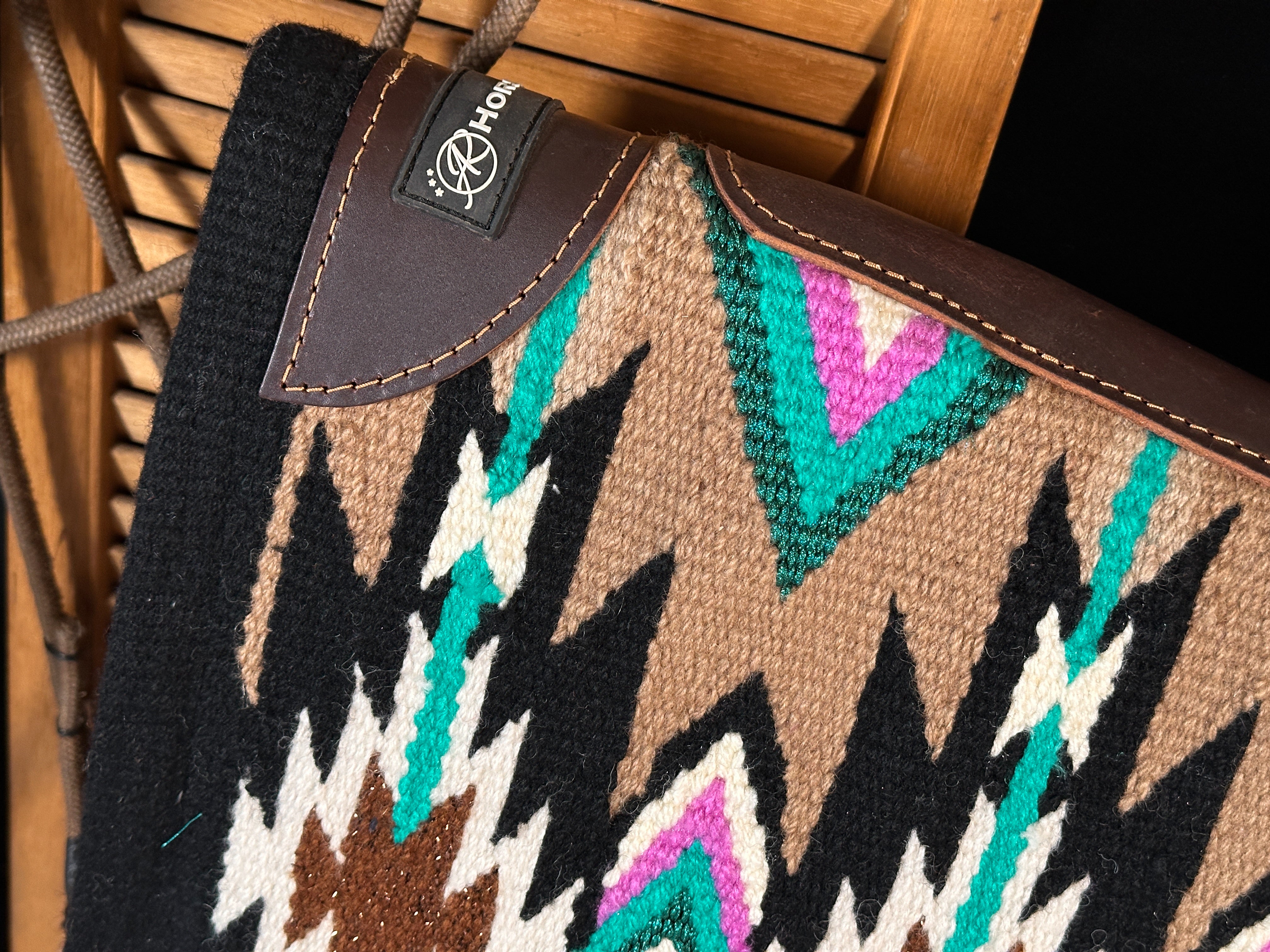 2in1 Show Pad | Blau &amp; Grau | Western