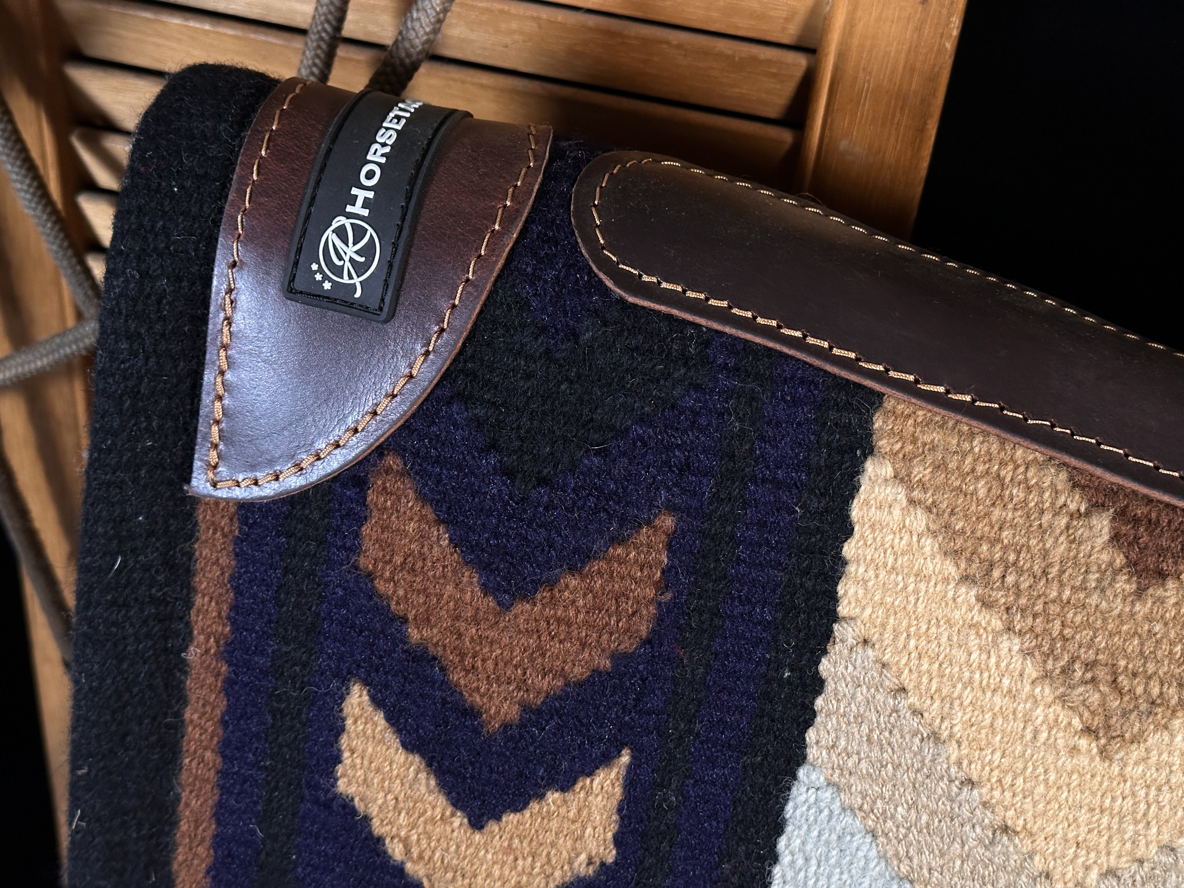 2in1 Show Pad | Blau &amp; Grau | Western