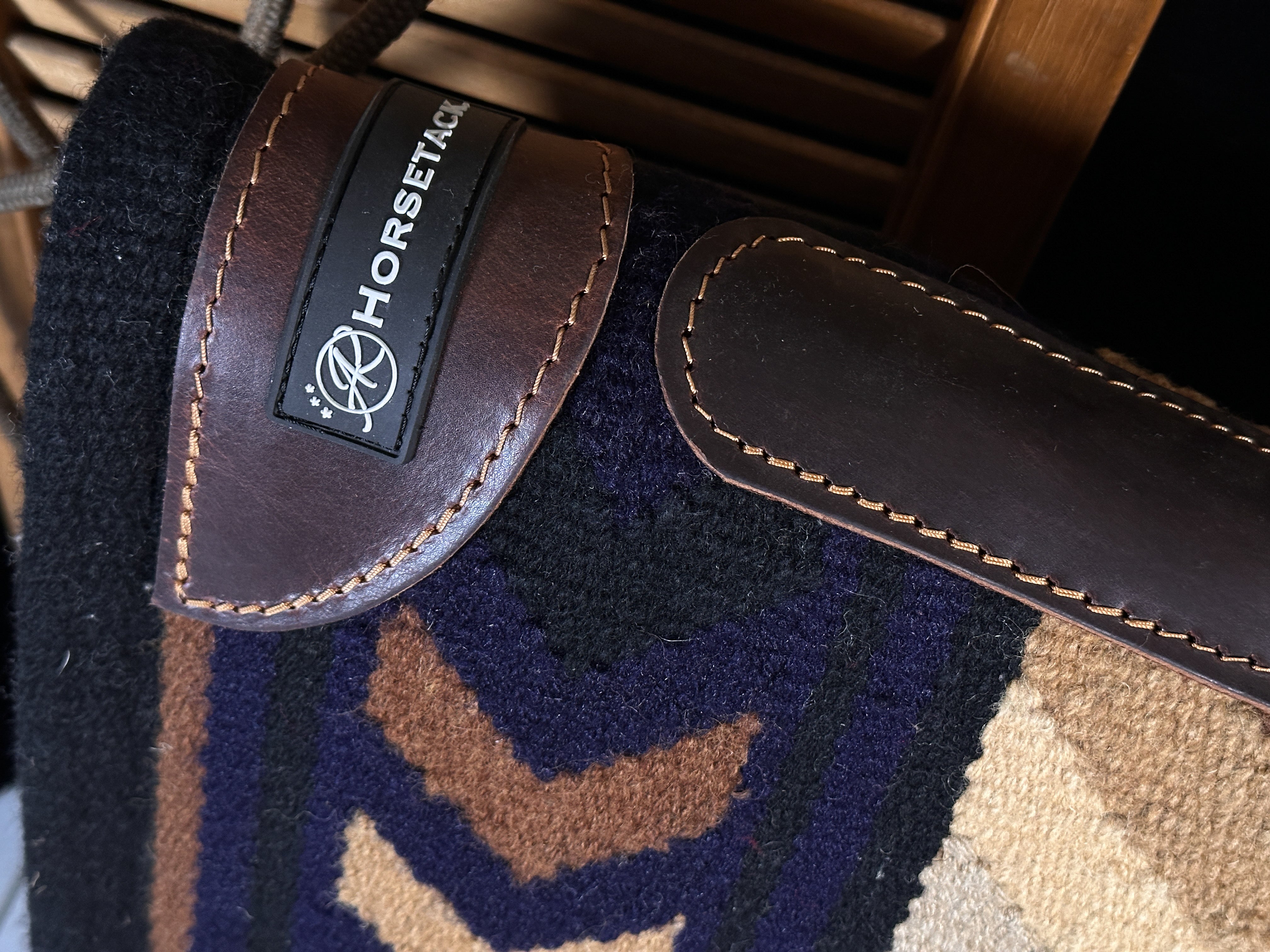 2in1 Show Pad | Blau &amp; Grau | Western