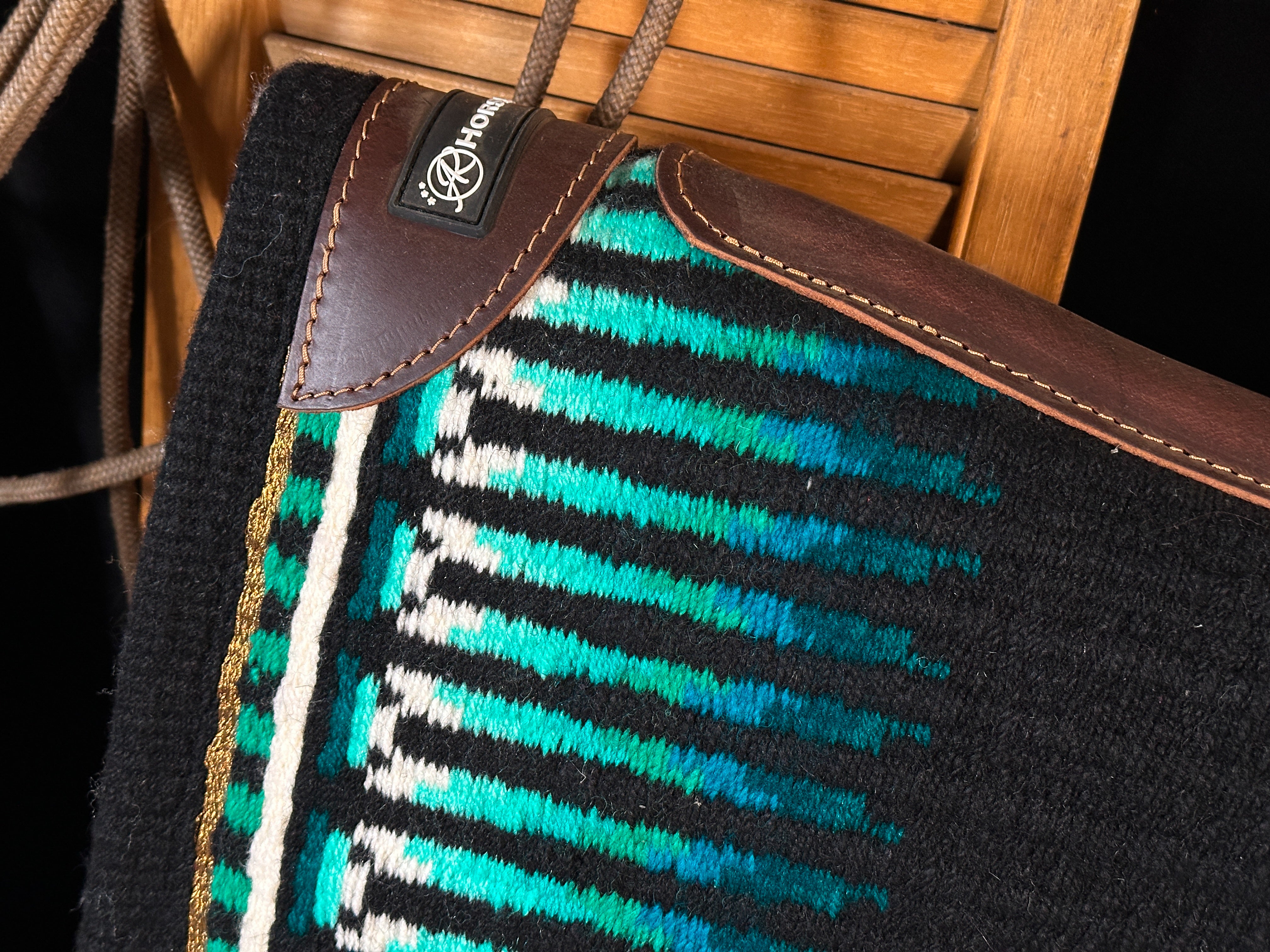 2in1 Show Pad | Blau &amp; Grau | Western