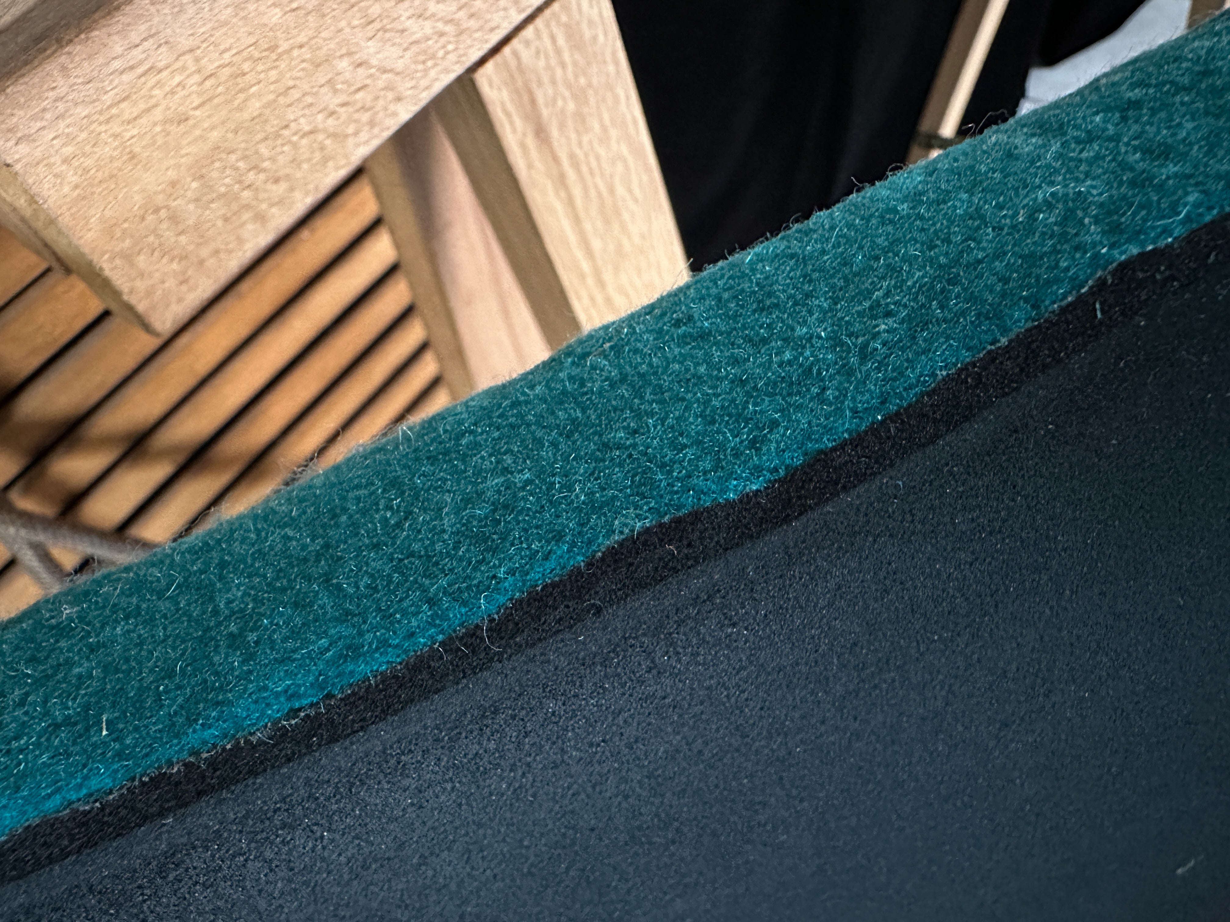 Basic Arbeitsunterlage | Wollfilz mit Neopren-Innenfutter | Petrol