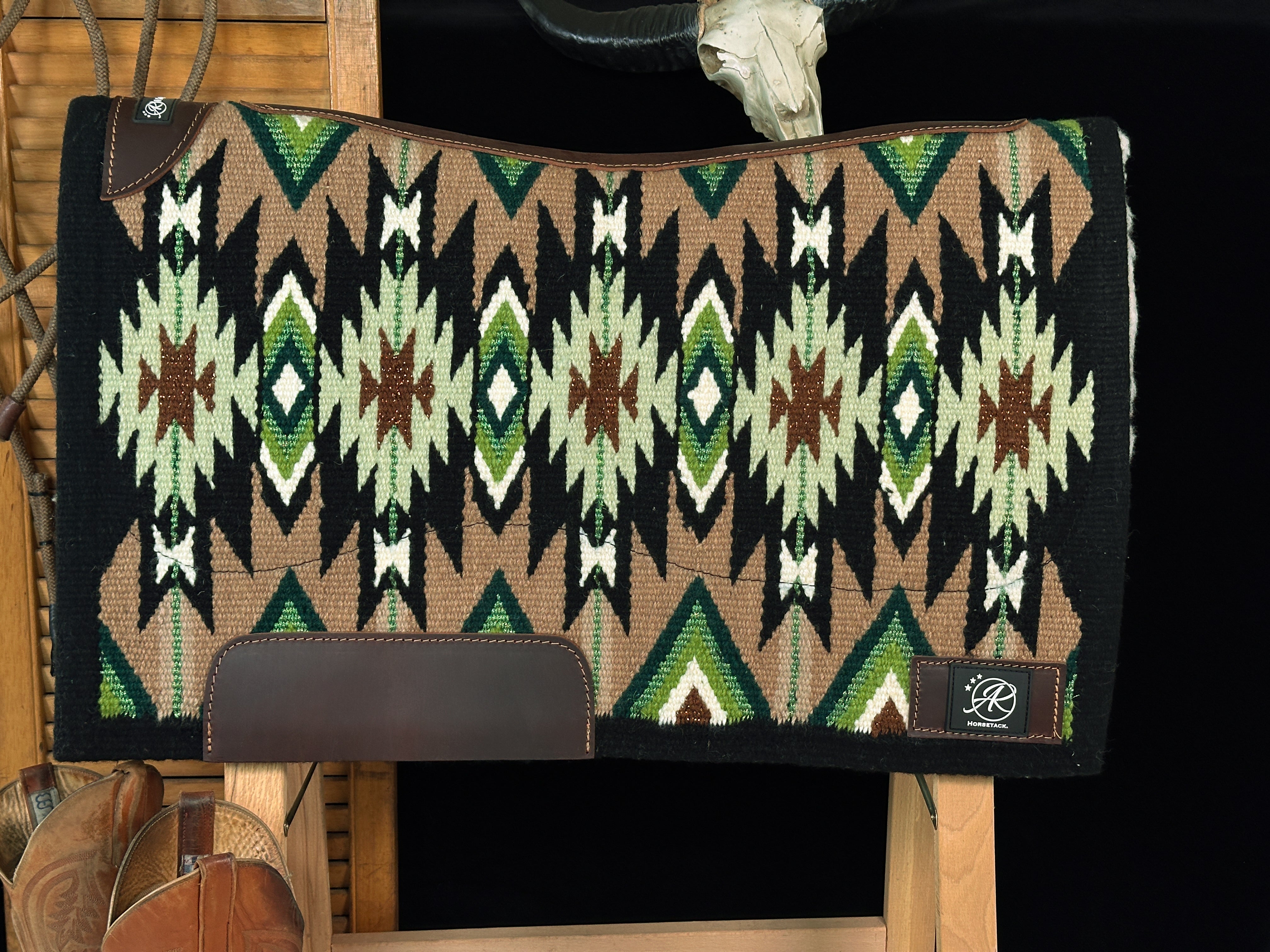 2in1 Show Pad | Ranch grün | Western