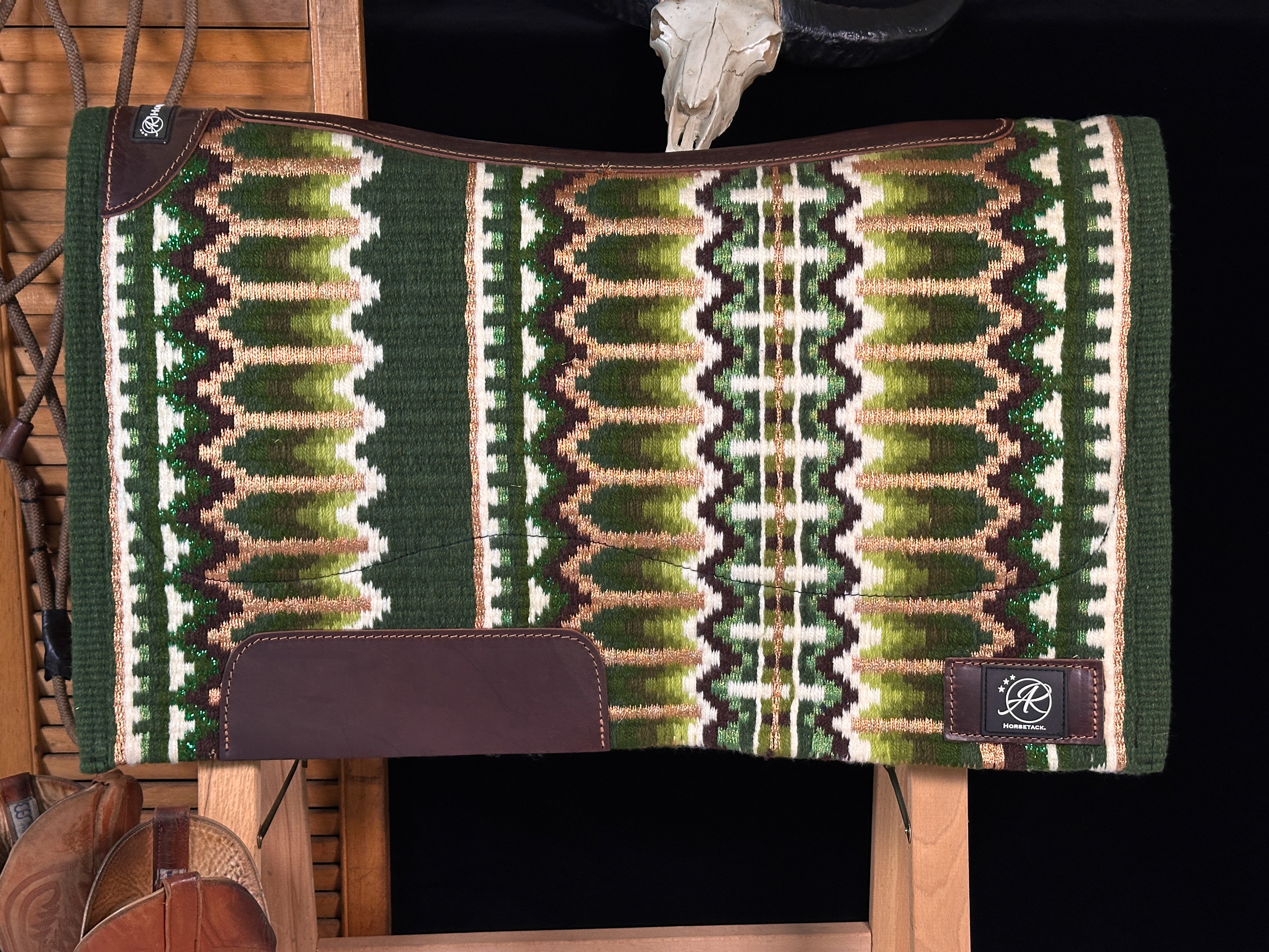 2in1 Show Pad |Show Grün | Western