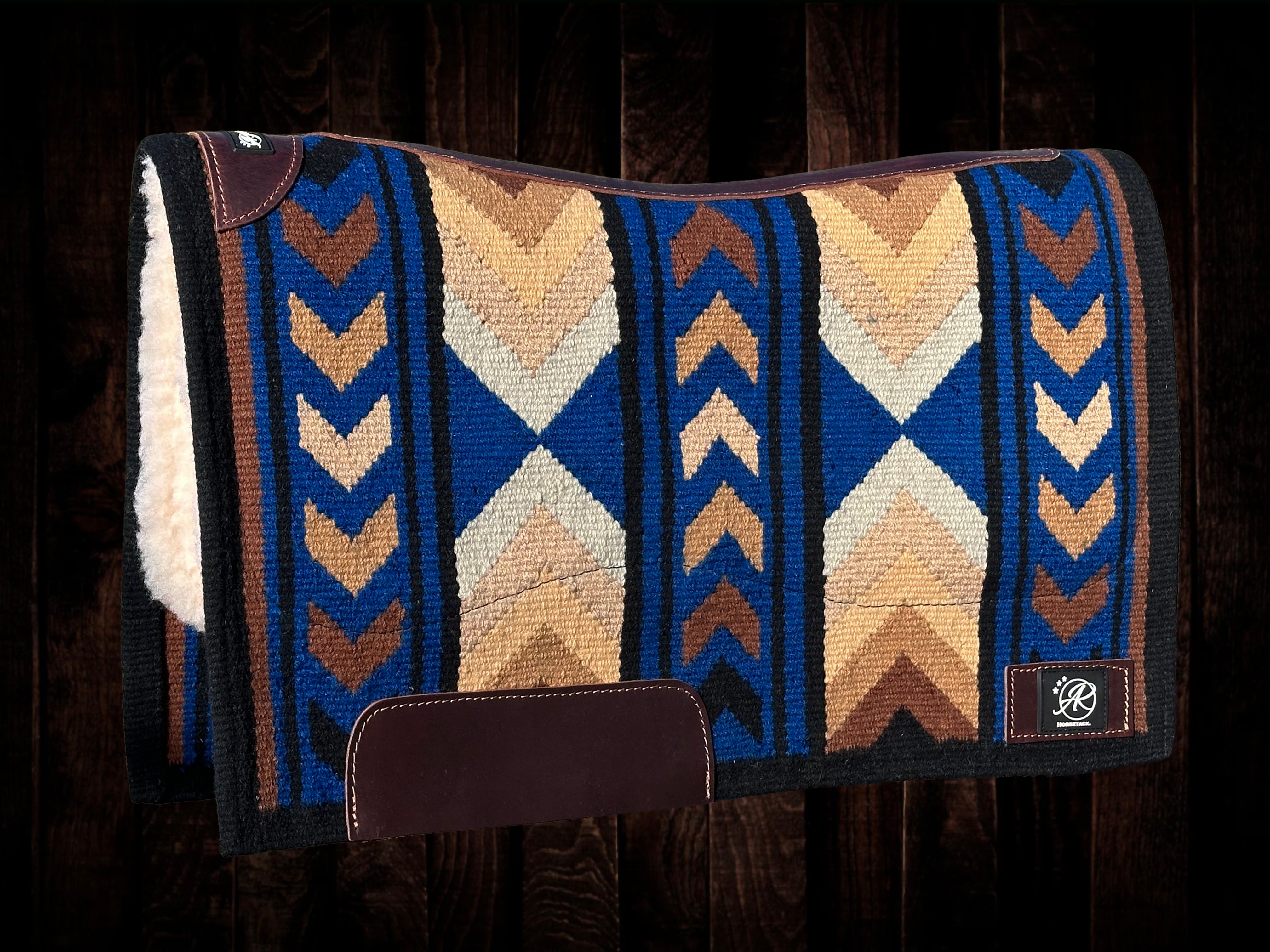 2in1 Show Pad | Arrow Blue | Western